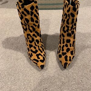 Steve Madden Leopard Booties